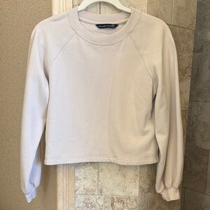 Abercrombie & Fitch Light Cream Sweatshirt